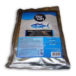 ATUN LISTADO ECUADOR ACEITE GIRASOL BOLSA 16/1Kg